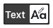 Input text mode button