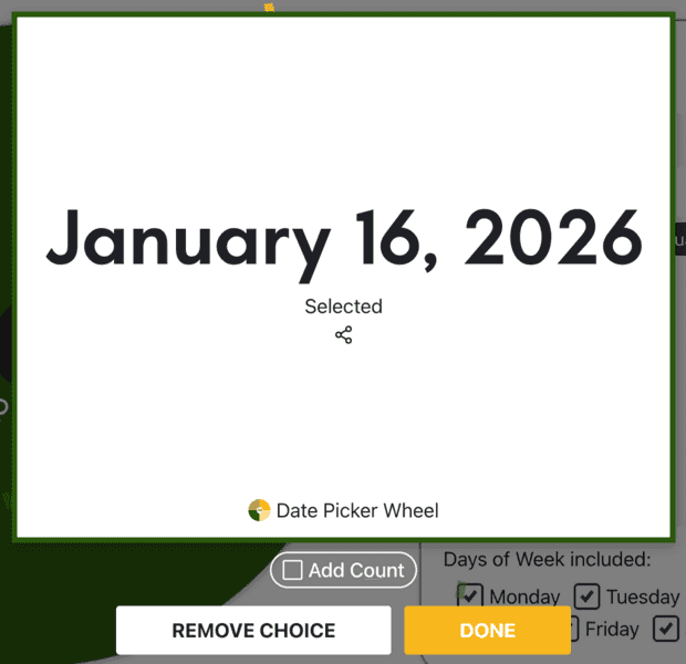Type of Action Modes