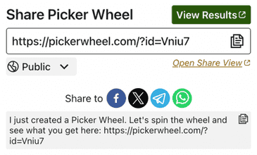 Picker Wheel - Spin the Wheel to Decide a Random Choice