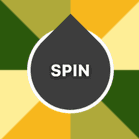 Spin button to start spinning
