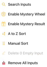 More button menu