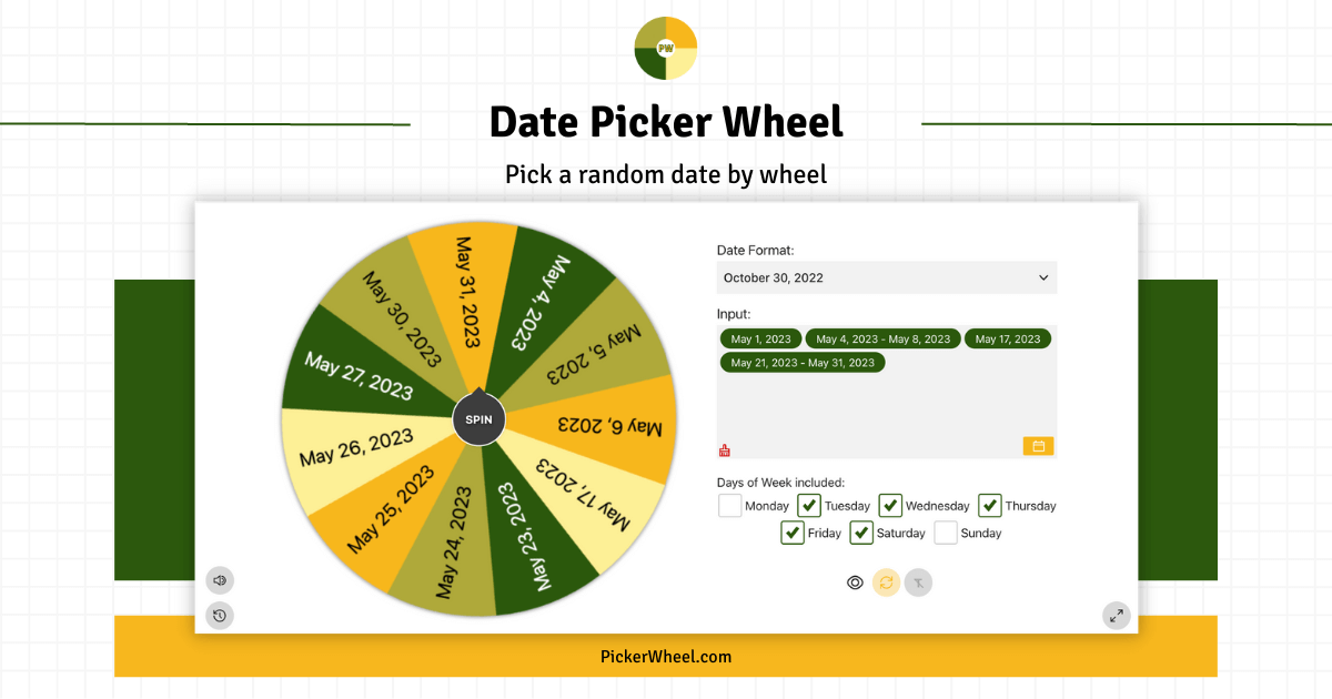 Sans Au's Pick  Spin the Wheel - Random Picker