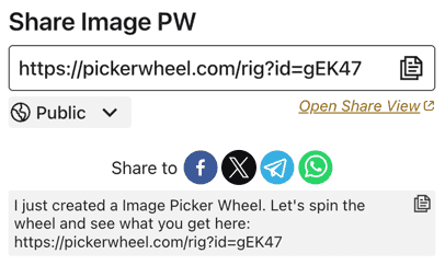 RIG copy and save Share Link