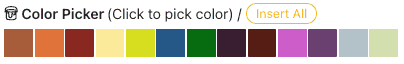 Image picker color picker