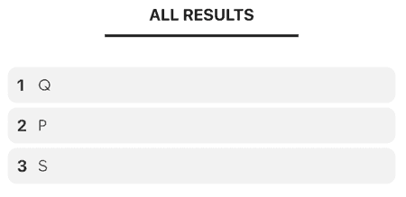 Yes no all results history